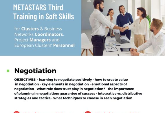 Start the New Year with the METASTARS 3rd training on Soft Skills!