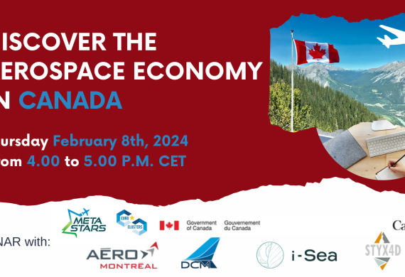WEBINAR: Discover the aerospace economy in Canada with METASTARS
